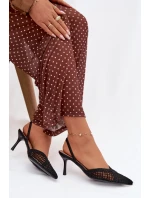 Sandály na podpatku  model 224493 Step in style