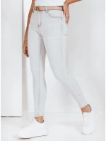 Dámské úzké džíny šedé FashionStreet UY2806 Dámské úzké džíny šedé FashionStreet UY2806