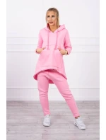 Sada sáčkových kalhot světle růžová Sada sáčkových kalhot světle růžová