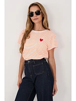 T-shirt model 226437 Italy Moda T-shirt model 226437 Italy Moda