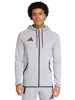 Pánská mikina adidas Tiro 26 Travel Sweat Hoodie šedá KF6077 pánské