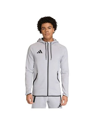 Pánská mikina adidas Tiro 26 Travel Sweat Hoodie šedá KF6077 pánské