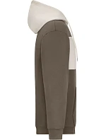 Daiber 8051 Mikina s kapucí "Colour-Block" z bio bavlny 02.8051 muddy brown/sandstone Daiber 8051 Mikina s kapucí "Colour-Block" z bio bavlny 02.8051 muddy brown/sandstone
