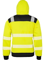 Result R 503X Bezpečnostní mikina s kapucí 30.503X fluorescent yellow/black