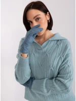 Rukavice AT RK 239507.94P šedomodrá Rukavice AT RK 239507.94P šedomodrá