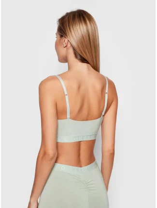 Dámská sportovní podprsenka O1BC20JR06U - G8ES - Světle zelená - Guess Dámská sportovní podprsenka O1BC20JR06U - G8ES - Světle zelená - Guess
