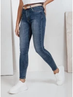 Dámské úzké džíny modré FashionStreet UY2816
