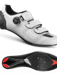 CRONO silniční obuv CR-3-22 bílá 41 kompozitová