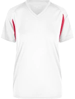 Daiber JN 316 Dámské běžecké tričko 02.0316 white/red