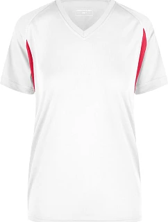 Daiber JN 316 Dámské běžecké tričko 02.0316 white/red