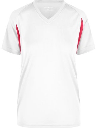 Daiber JN 316 Dámské běžecké tričko 02.0316 white/red