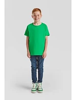 Fruit of the Loom Kids Iconic 150 T Dětské tričko 16.1023 light graphite