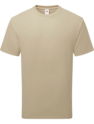 Fruit of the Loom Pure Cotton T Tričko z těžké bio bavlny 16.1362 desert sand Fruit of the Loom Pure Cotton T Tričko z těžké bio bavlny 16.1362 desert sand