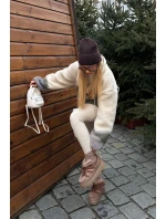 Nízké Sněhule Na Platformě S Kožíškem D.Franklin Hnědé DFSH370011