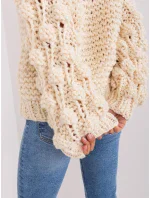 Jumper AT SW 2382.97P světle béžová