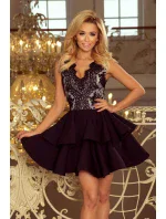 Dámské šaty krajkové 200-3-XL - Černé Dámské šaty krajkové 200-3-XL - Černé