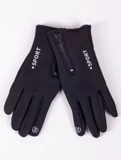 Pánské rukavice RES-0166F-345C černé - Yoclub