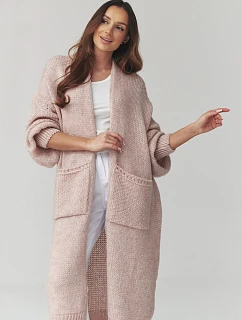 Svetr na zapínání  model 226874 Makadamia