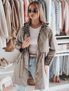 Dámská přechodná bunda PANTER béžová FashionStreet TY4801