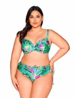 Plavková podprsenka Ava SK 210 Vibrant Green Maxi s plnými košíčky