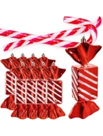 PLASTOVÉ TVAROVÁNÍ CETKY BEZPEČNÉ 15CM CUKROVÍ 8KS SLÍDY