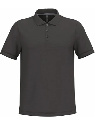 Kariban K 241 Pánské piqué polo 20.K241 dark grey