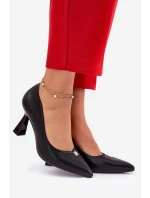 Elegantní lodičky na rozšiřující se jehle Vinceza 62222 černé Elegantní lodičky na rozšiřující se jehle Vinceza 62222 černé