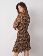 Šaty 328 SK 50024.52 černá a béžová Šaty 328 SK 50024.52 černá a béžová