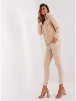 Dámská souprava RV KMPL 6084.92P světle béžová - Fashion Relevance Dámská souprava RV KMPL 6084.92P světle béžová - Fashion Relevance