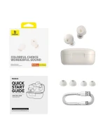 Bezdrátová sluchátka Baseus Bowie E18 (bílá)