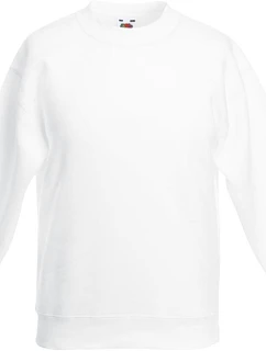 Fruit of the Loom Classic Kids Set-In Sweat Dětská mikina 16.2041 white