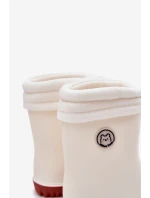 Dětské Gumové Boty S Teplou Výstelkou Světle Béžové Odirisse