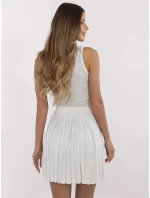 Sukně NM SD RB62367.47P stříbrná