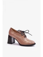 Polobotky na podpatku  model 195405 Step in style