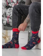 Milena 1290-028 Vánoční ponožky pro muže 38-46