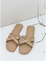 BELICCA dámské žabky beige FashionStreet ZY0984