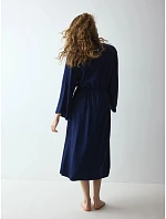 Amourette Jacquard Long Robe - Admiral - TRIUMPH Admiral - TRIUMPH Amourette Jacquard Long Robe - Admiral - TRIUMPH Admiral - TRIUMPH