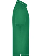 Daiber JN 569 Pánské žerzejové elastické polo 02.0569 irish green/white Daiber JN 569 Pánské žerzejové elastické polo 02.0569 irish green/white