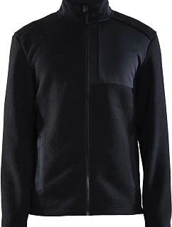 Craft Corporate ADV Pile Fleece Jacket M Pánská fleecová bunda Sherpa 81.2220 black
