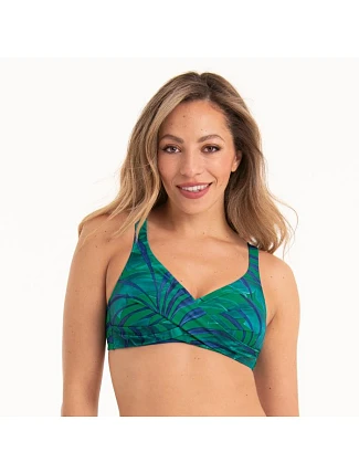 Style Ottilie Top Bikini - horní díl 8340-1 modro-zelená - Anita Classix Style Ottilie Top Bikini - horní díl 8340-1 modro-zelená - Anita Classix