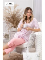 Pyžamo Leveza 1722 Odetta kr/r M-2XL