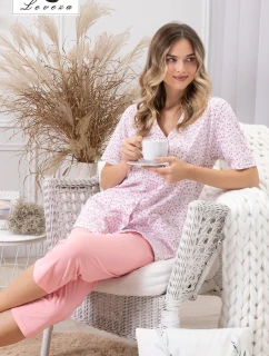 Pyžamo Leveza 1722 Odetta kr/r M-2XL