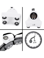 HMS HHW06 obruč s výstupky, závažím a počítadlem černá HMS HHW06 obruč s výstupky, závažím a počítadlem černá