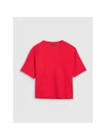 Dámské tričko z vaflového úpletu 4F 4FRSS25TTSHF2651-62S Dámské tričko z vaflového úpletu 4F 4FRSS25TTSHF2651-62S