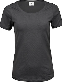 Tee Jays TJ 450 Dámské elastické tričko 18.0450 dark grey