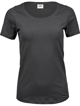 Tee Jays TJ 450 Dámské elastické tričko 18.0450 dark grey