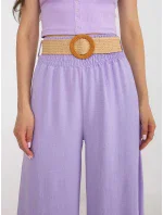 Kalhoty DHJ SP 8387.57 světle fialová Kalhoty DHJ SP 8387.57 světle fialová