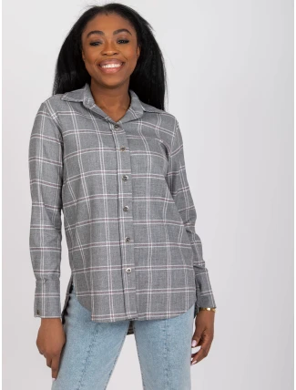 Košile LK KS 508770.49P šedá