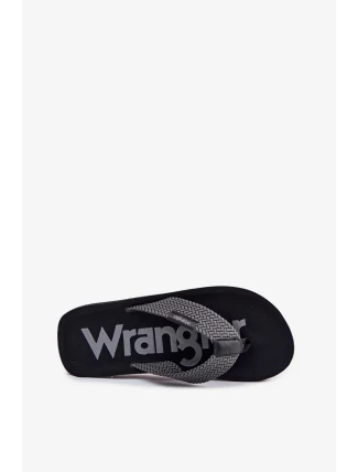 Pánské žabky WRANGLER ZANE FLIPFLOP MEN LOW – šedé