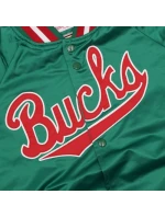 Mitchell & Ness NBA Milwaukee Bucks Lightweight Jacket M STJKMG18013-MBUDKGN pánské